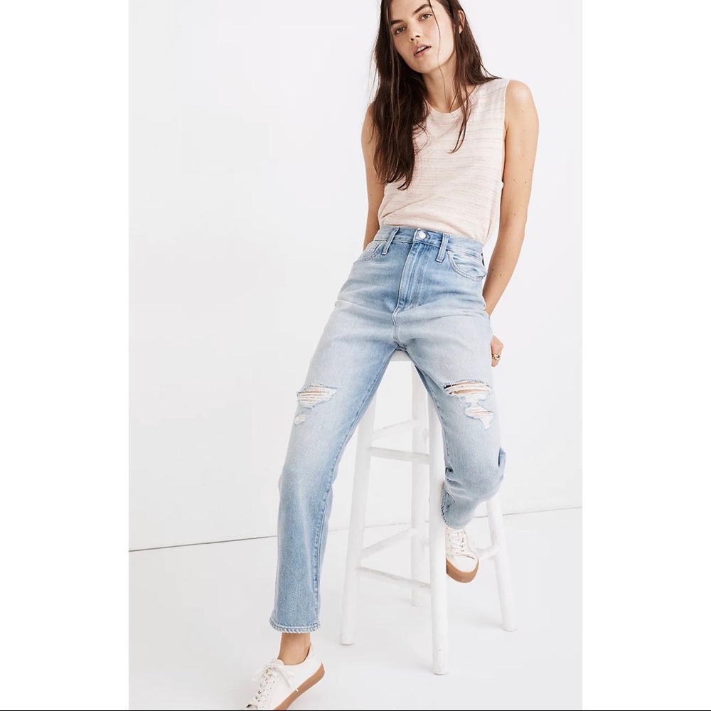 Madewell Petite Mom Jean